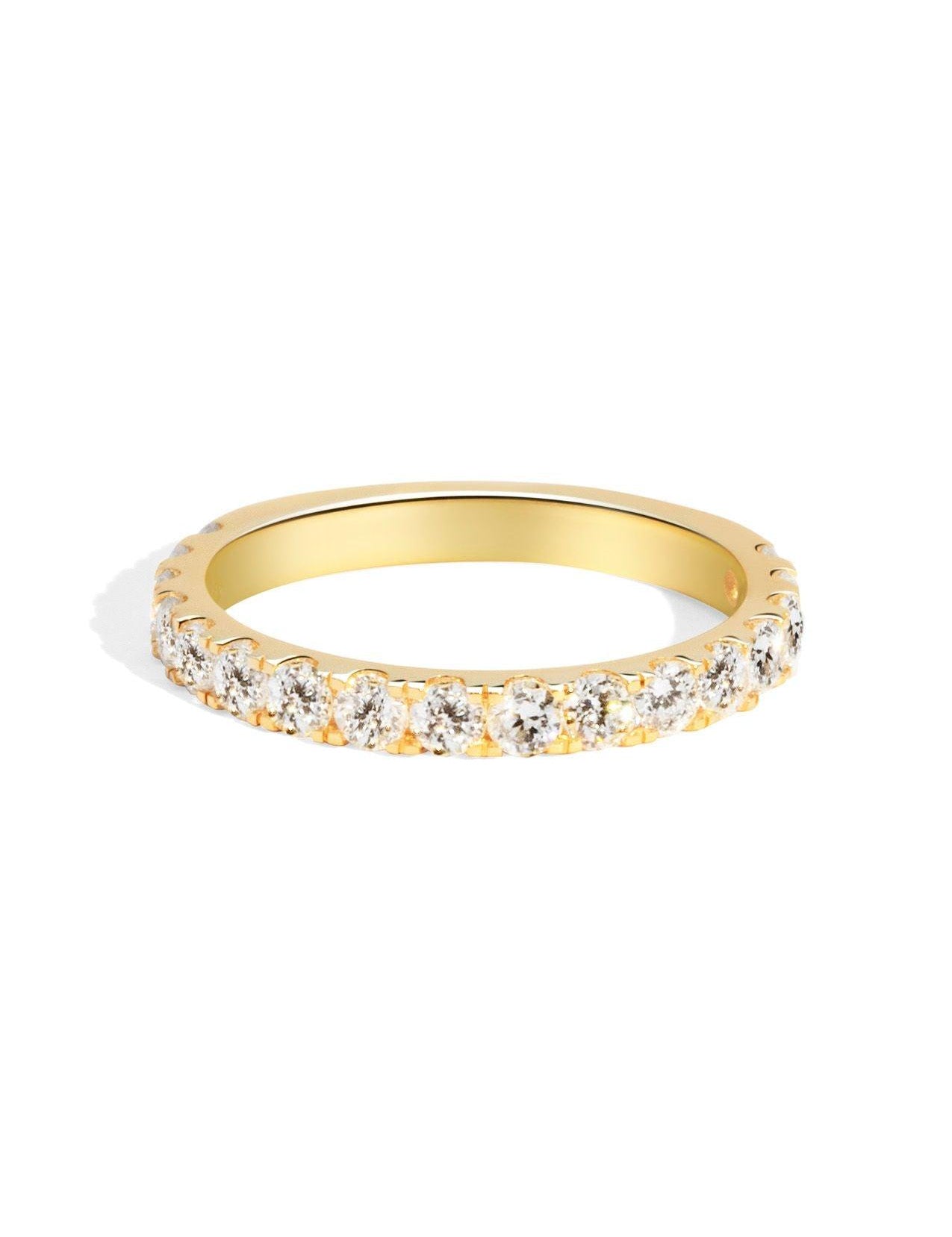 The Myriad 9ct Yellow Gold Natural Diamond Band - Molten Store