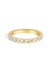 The Myriad 9ct Yellow Gold Natural Diamond Band - Molten Store