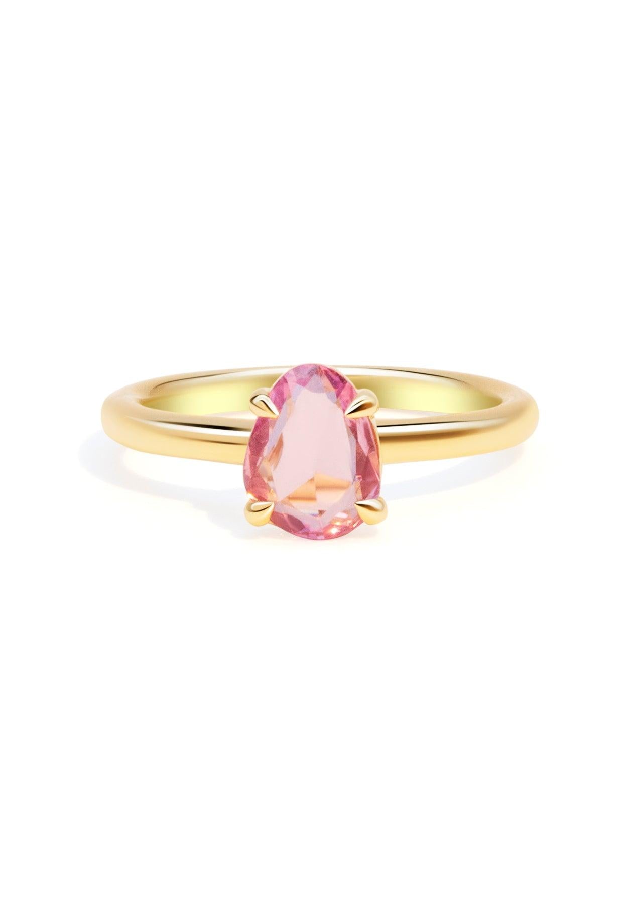 The Nova Ring with 1.14ct Pink Sapphire - Molten Store