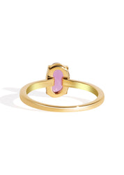 The Nova Ring with 1.2ct Rose Cut Purple Sapphire - Molten Store