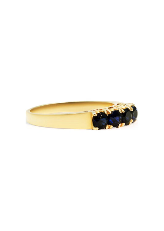 The Olivia Vintage Sapphire Ring - Molten Store