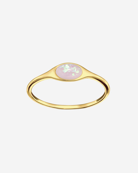 The Opalescent 14ct Gold Vermeil Ring - Molten Store