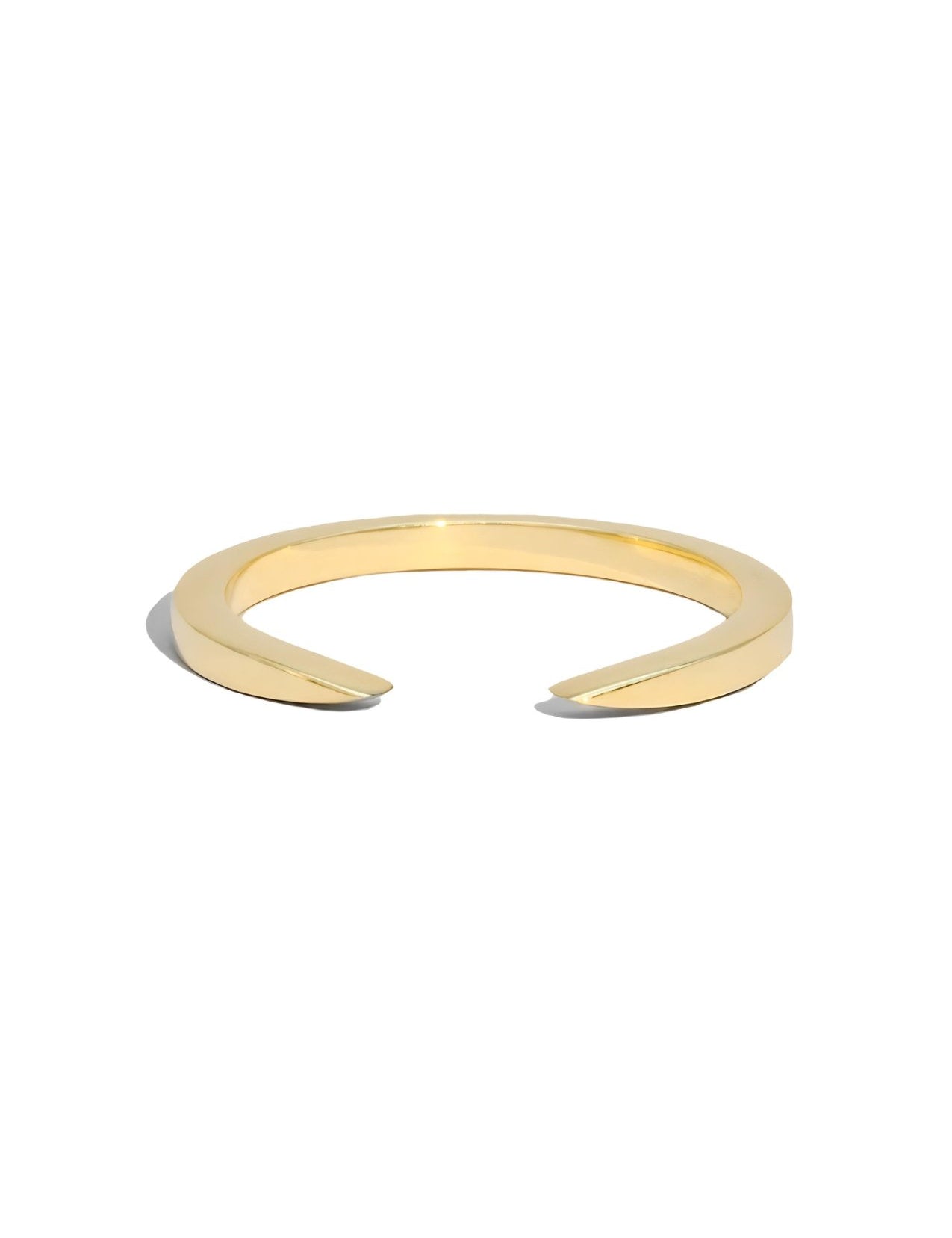 The Open 18ct Yellow Gold Band - Molten Store