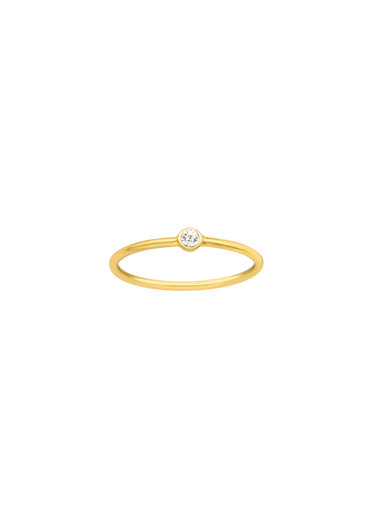 The Orbit 14ct Gold Vermeil Midi Ring - Molten Store