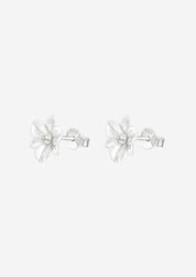 The Orchid Sterling Silver Stud Earrings - Molten Store