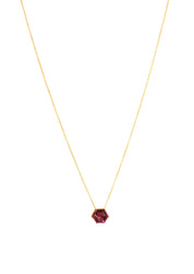 The Ottilie Necklace with 2.85ct Peach Tourmaline - Molten Store