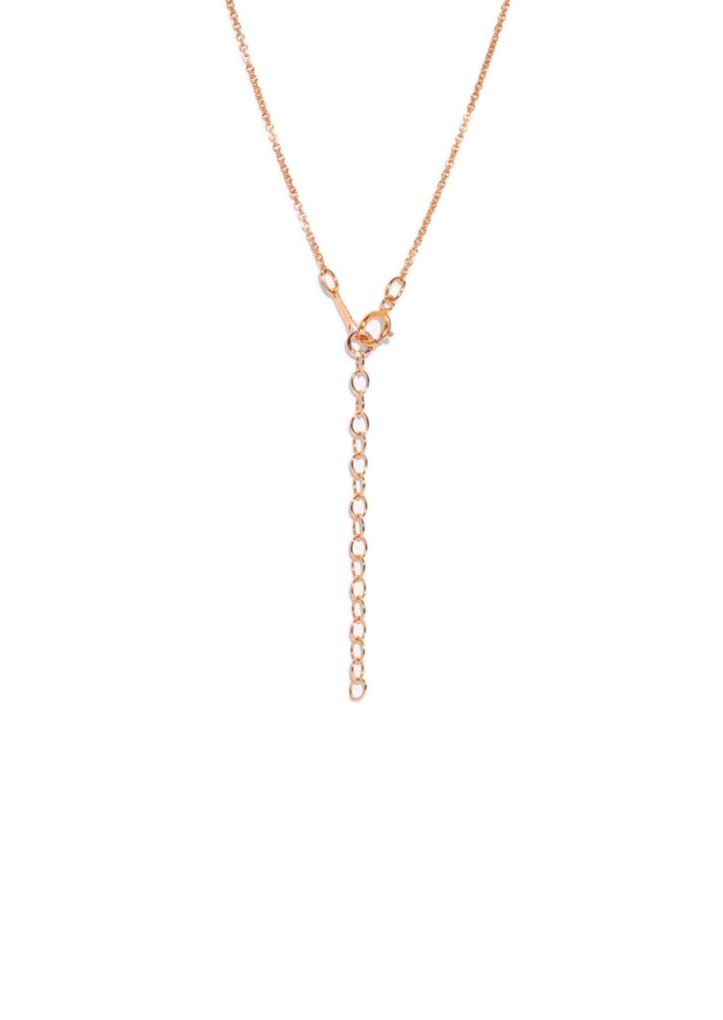 The Pearl Raindrop 14ct Rose Gold Filled Necklace - Molten Store