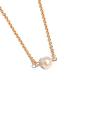 The Pearl Raindrop 14ct Rose Gold Filled Necklace - Molten Store