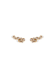 The Perlage 18ct Gold Vermeil Stud Earrings - Molten Store