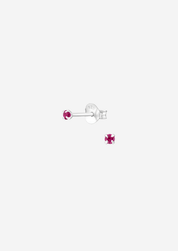 The Petite Fête Sterling Silver Stud Earrings - Molten Store