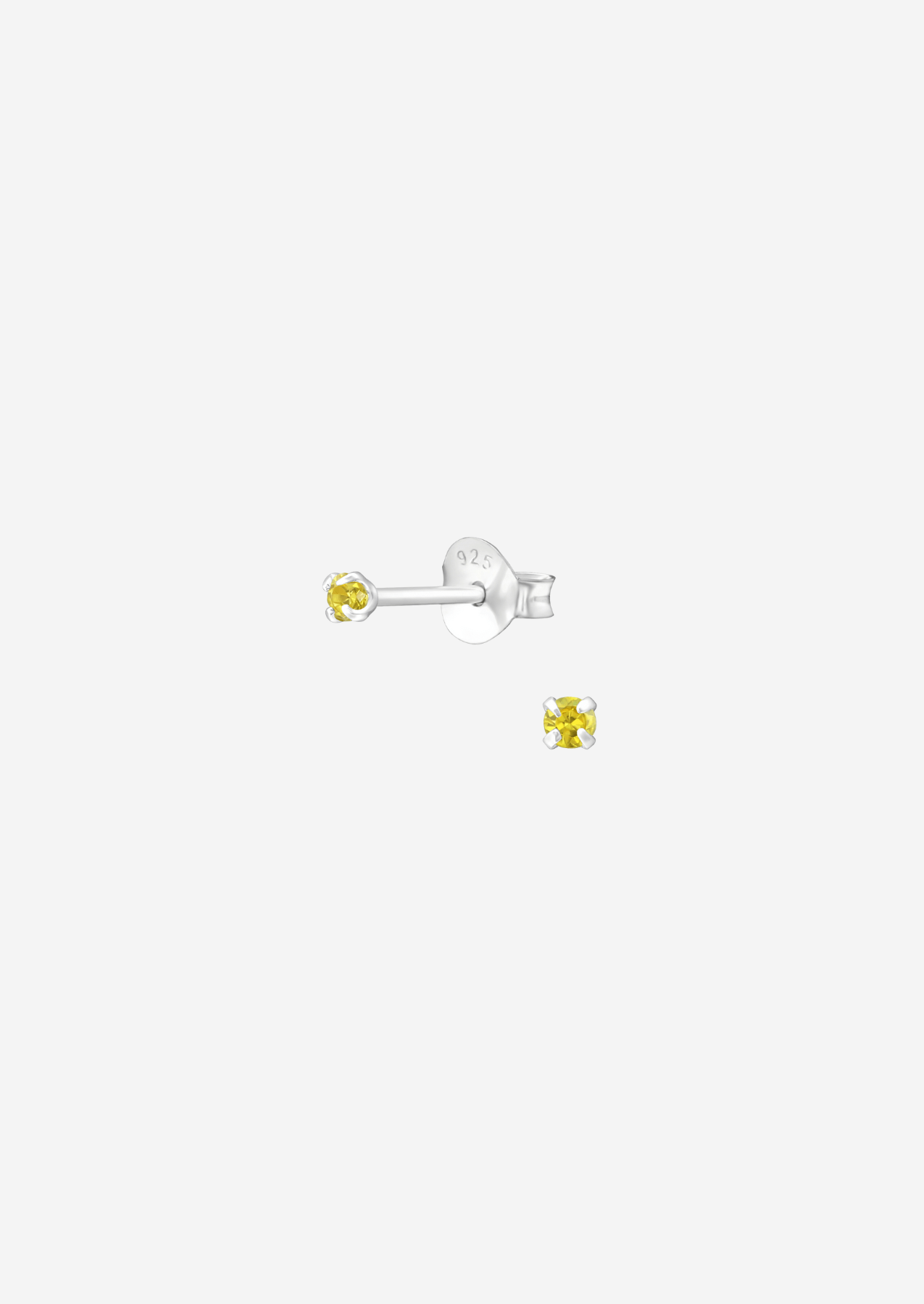 The Petite Fête Sterling Silver Stud Earrings - Molten Store