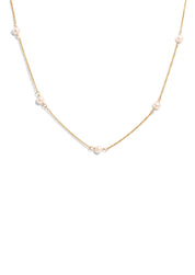 The Plato Pearl 14ct Gold Vermeil Necklace - Molten Store