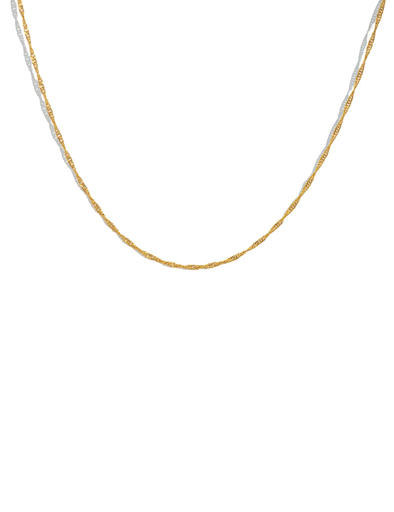 The Poetry 14ct Gold Filled Chain Necklace - Molten Store