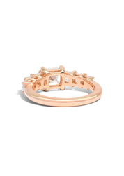 The Princess Banks Rose Gold Ring Setting - Molten Store