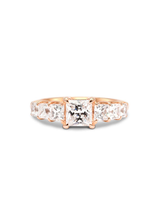 The Princess Banks Rose Gold Ring Setting - Molten Store