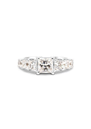 The Princess Banks White Gold Ring Setting - Molten Store