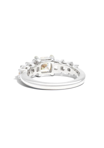 The Princess Banks White Gold Ring Setting - Molten Store