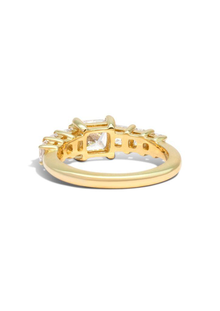 The Princess Banks Yellow Gold Ring Setting - Molten Store