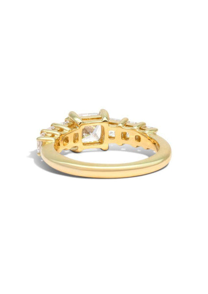 The Princess Banks Yellow Gold Ring Setting - Molten Store