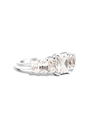 The Radiant Banks White Gold Ring Setting - Molten Store