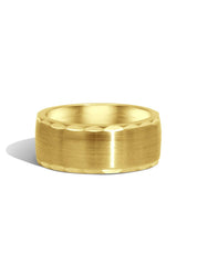 The Reverie 9ct Yellow Gold Band - Molten Store