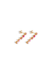 The Rosco Five 9ct Solid Gold Drop Earrings - Molten Store