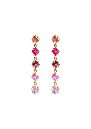 The Rosco Five 9ct Solid Gold Drop Earrings - Molten Store