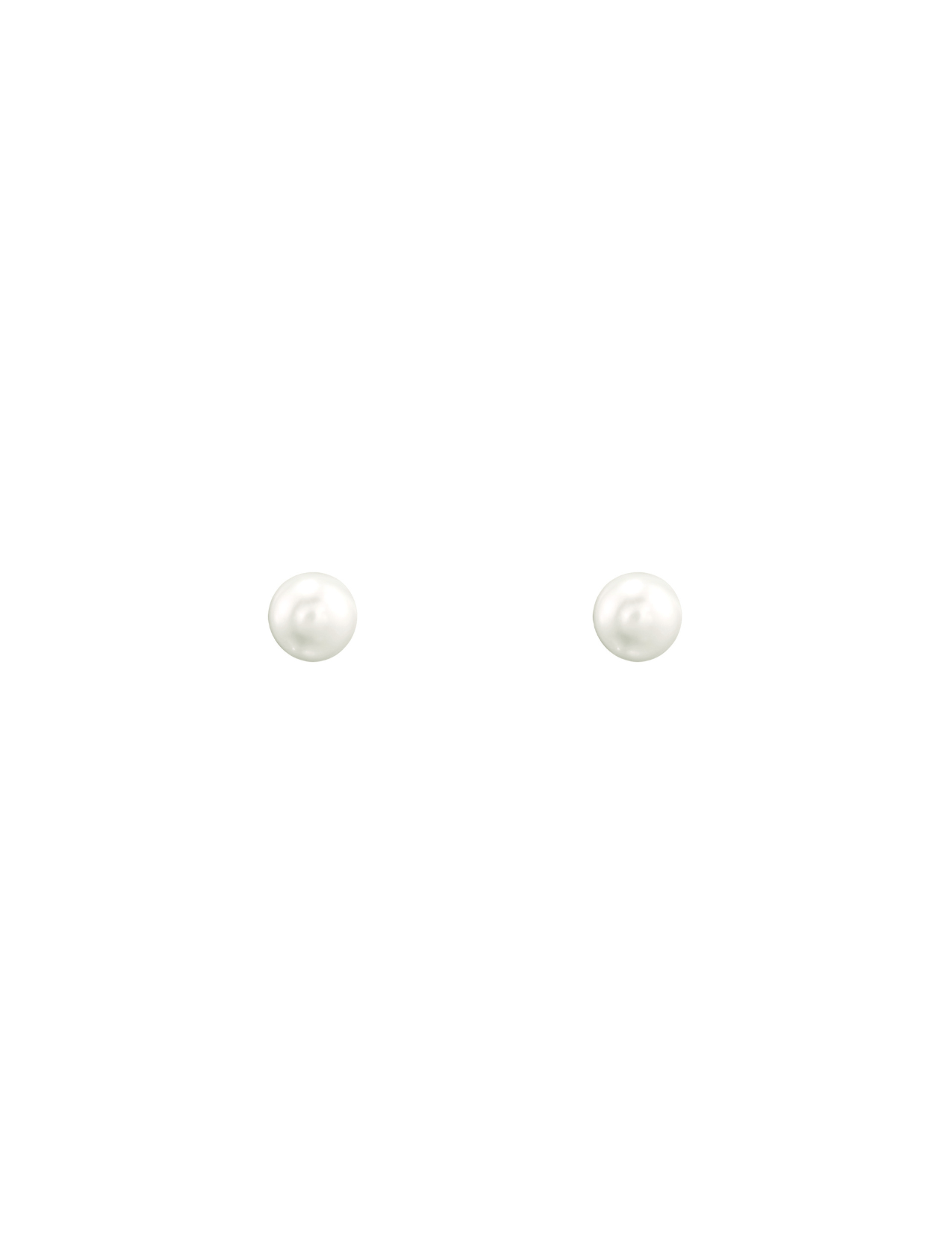 The Siren Pearl Gold Vermeil Stud Earrings (4mm) - Molten Store