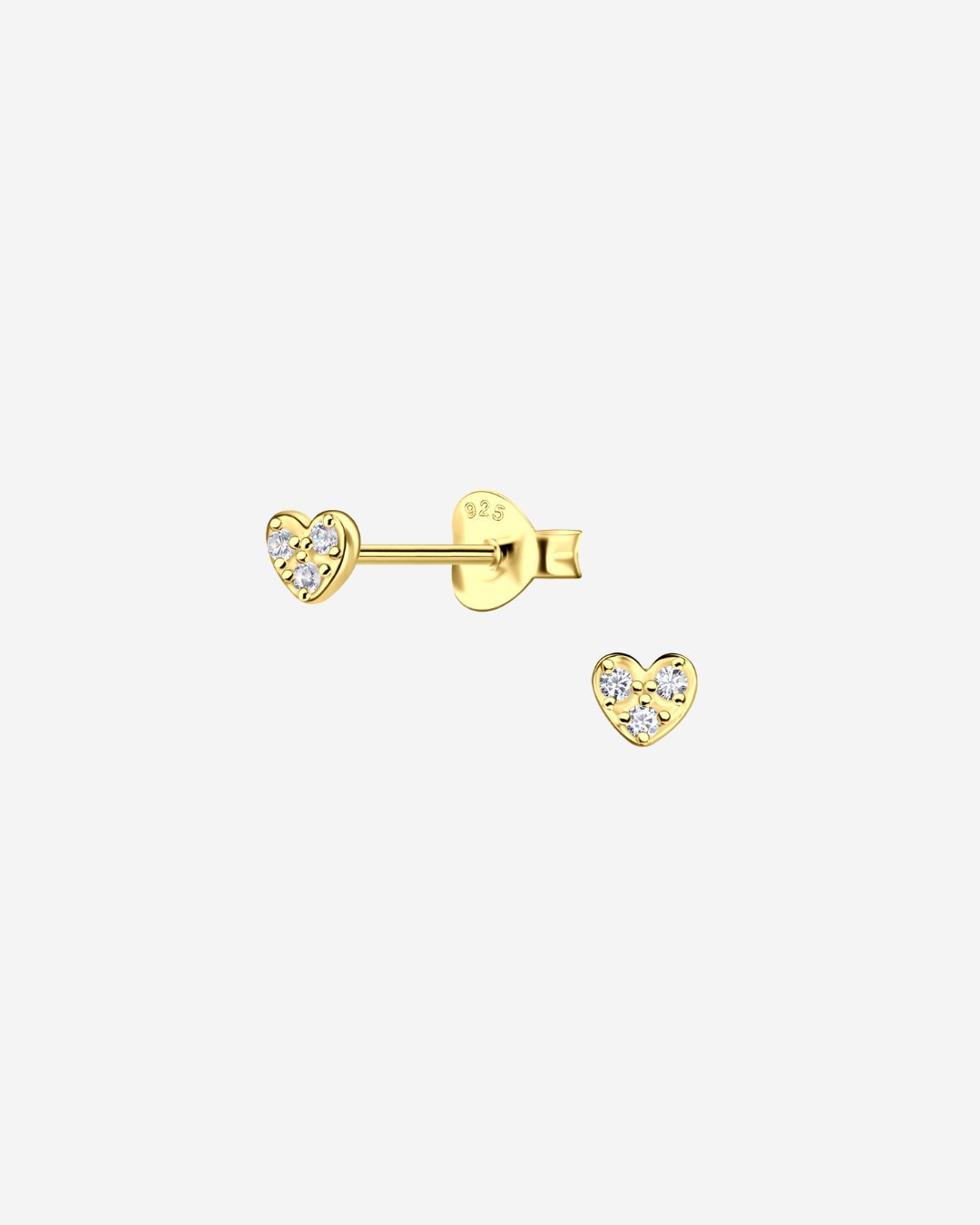 The Smitten 14ct Gold Vermeil Earrings - Molten Store