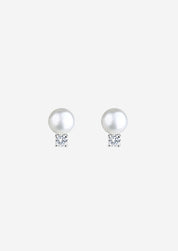 The Snowdrop Sterling Silver Stud Earrings - Molten Store