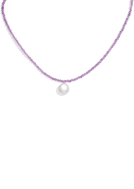 The Soirée Amethyst Necklace - Molten Store