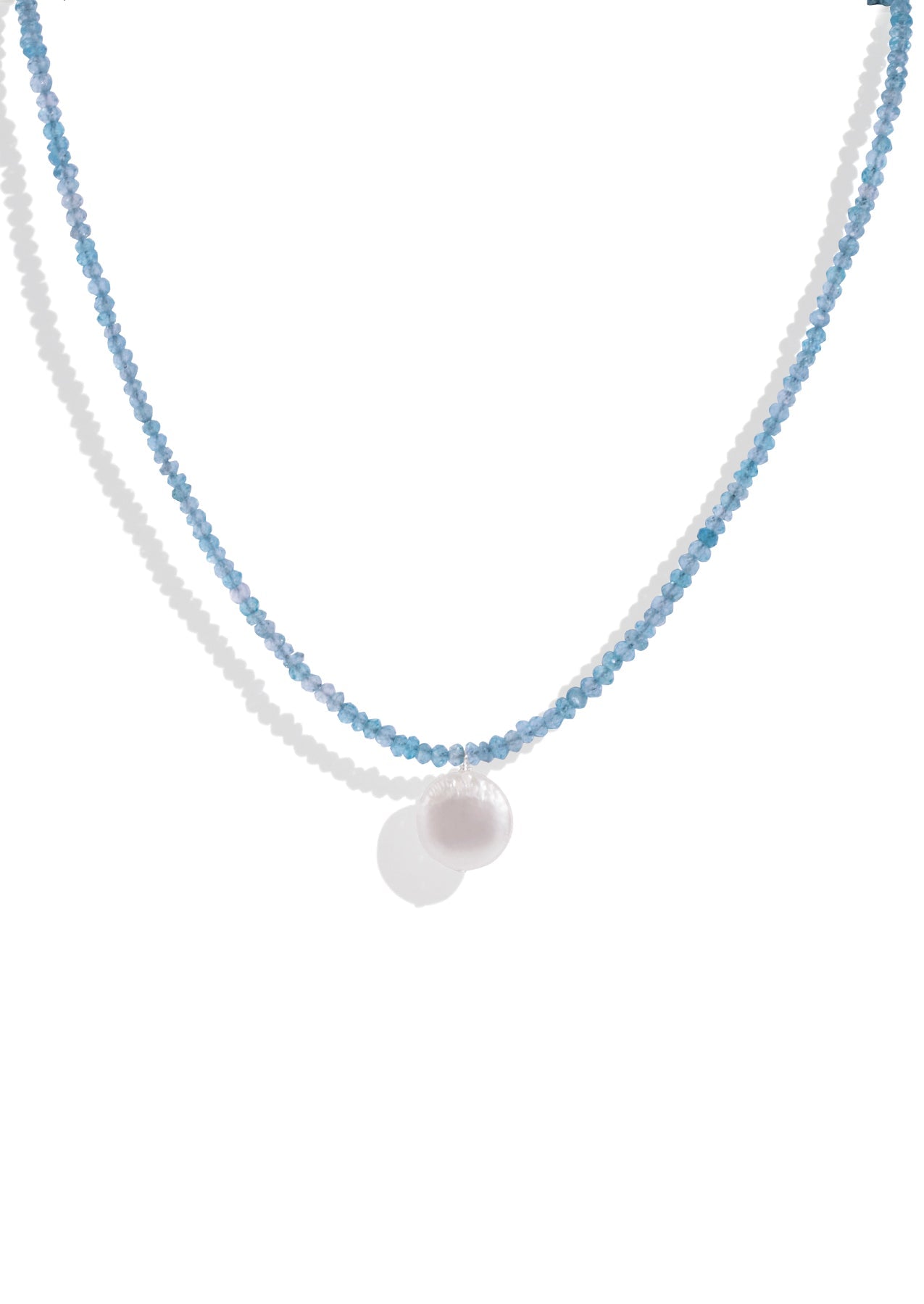 The Soirée Aquamarine Necklace - Molten Store