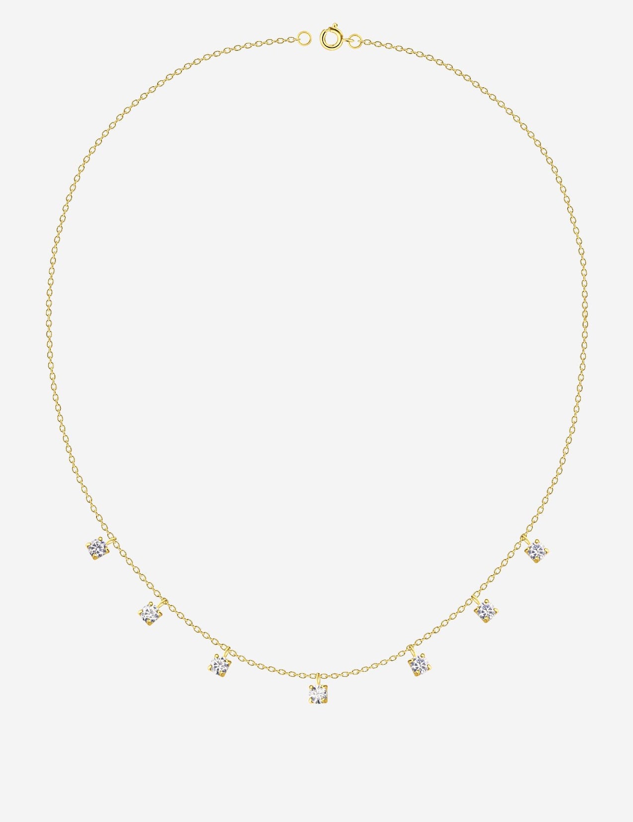 The Solaris 14ct Gold Vermeil Necklace - Molten Store