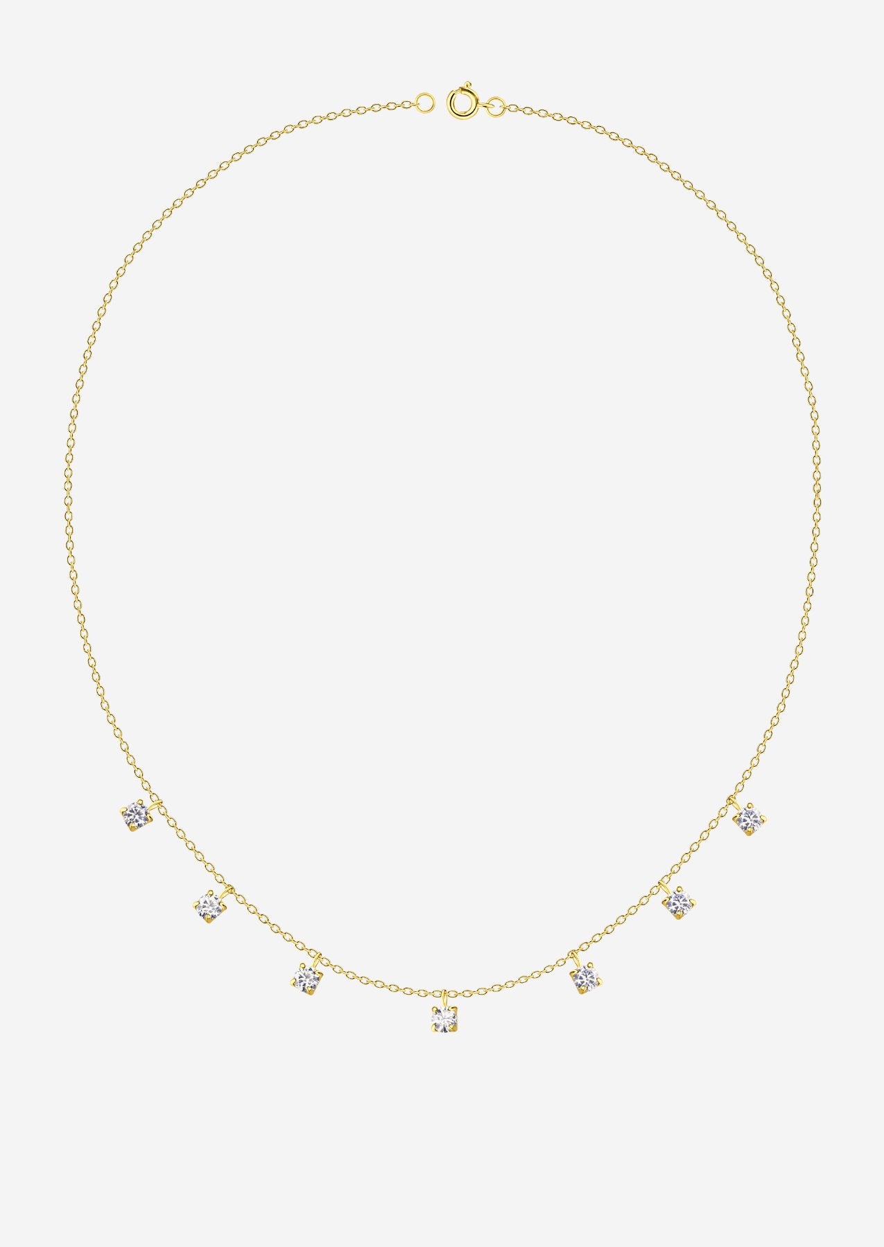 The Solaris 14ct Gold Vermeil Necklace - Molten Store