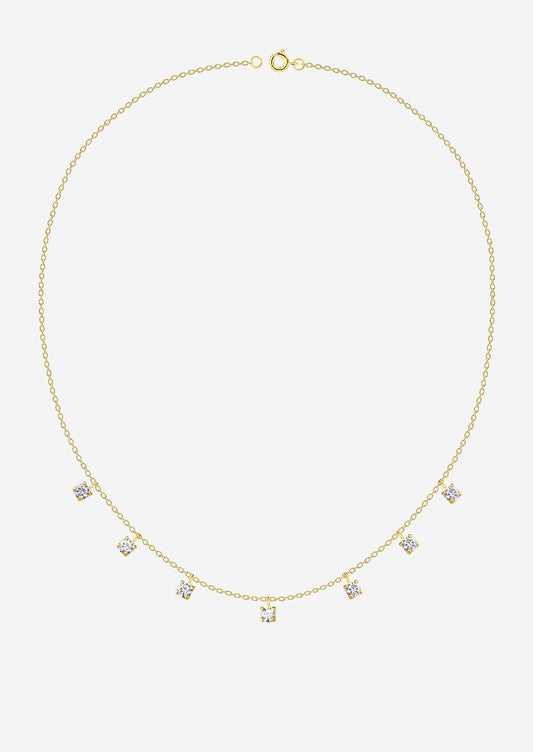 The Solaris 14ct Gold Vermeil Necklace - Molten Store