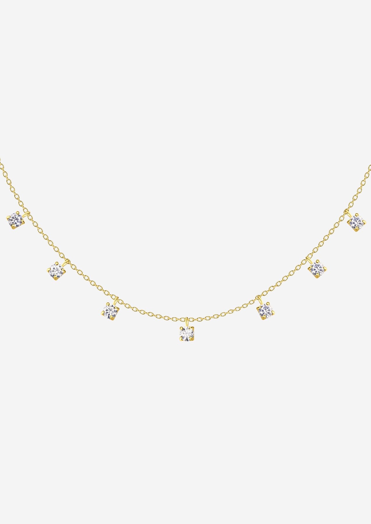 The Solaris 14ct Gold Vermeil Necklace - Molten Store