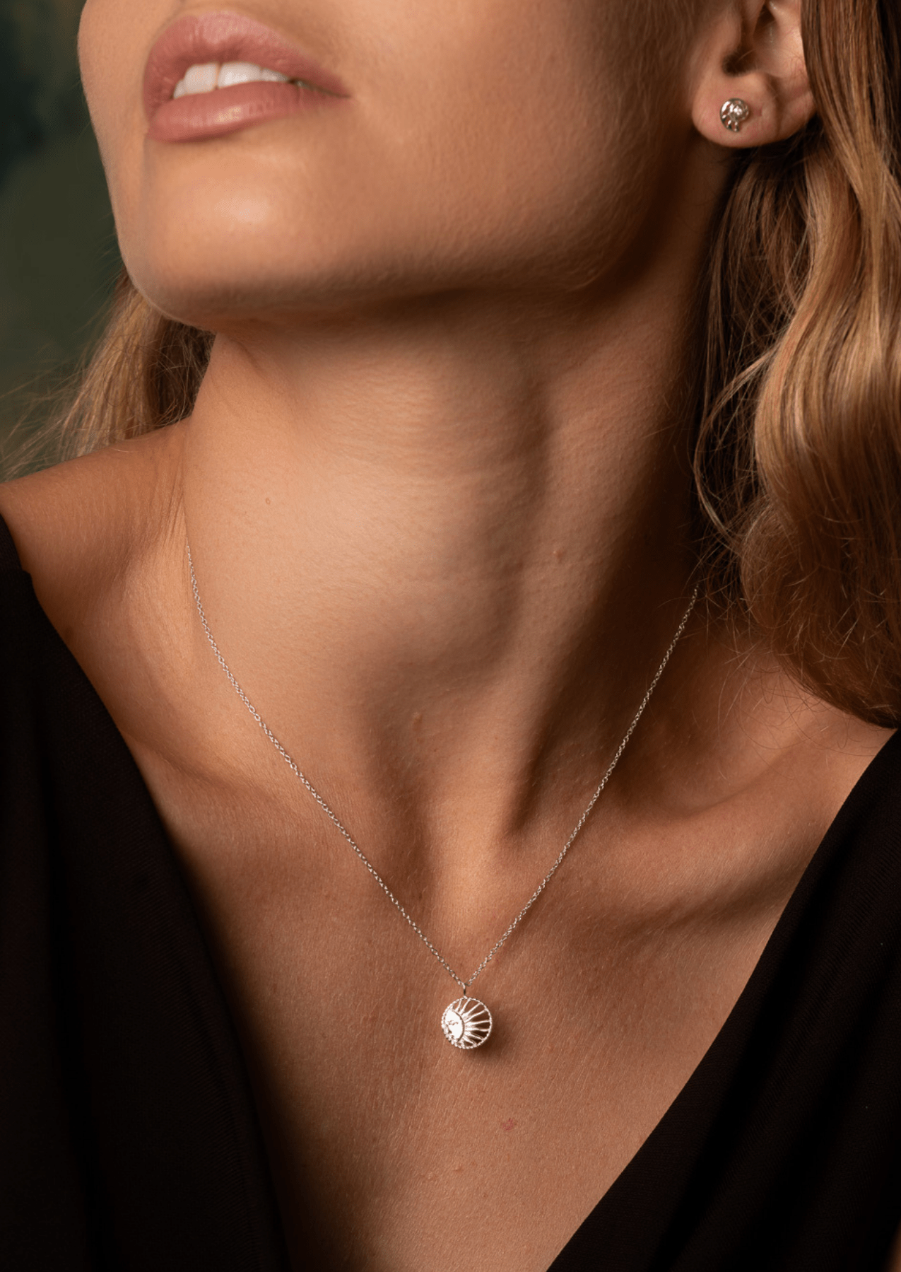 The Soleil Sterling Silver Pendant Necklace - Molten Store