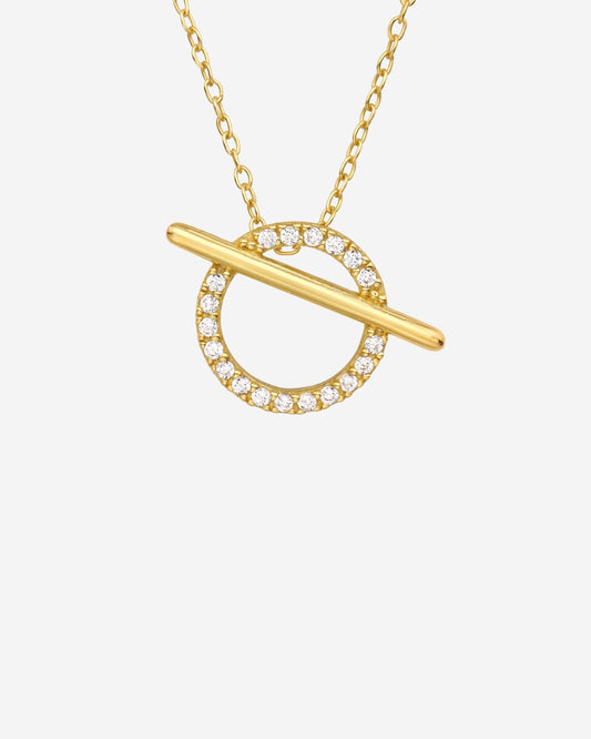 The Solstice 14ct Gold Vermeil Pendant Necklace - Molten Store