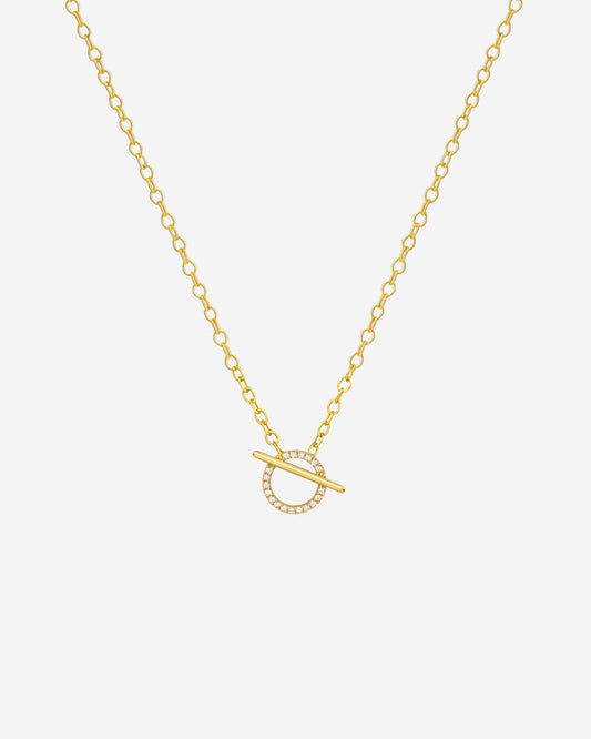 The Solstice 14ct Gold Vermeil Pendant Necklace - Molten Store