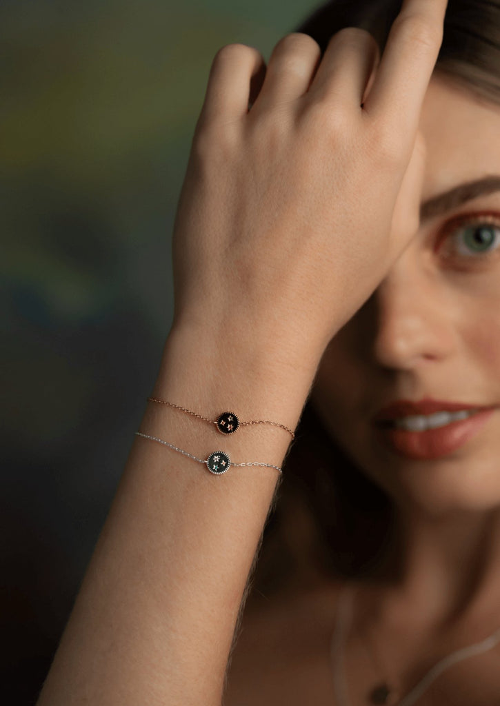 The Stargazer Silver Bracelet - Molten Store