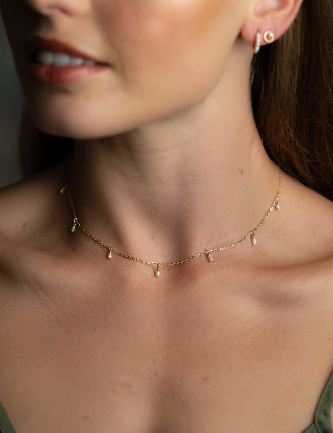 The Sunbeam Pearl 14ct Gold Vermeil Necklace - Molten Store