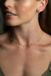 The Sunbeam Pearl 14ct Gold Vermeil Necklace - Molten Store