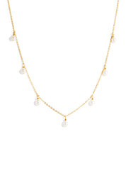 The Sunbeam Pearl 14ct Gold Vermeil Necklace - Molten Store