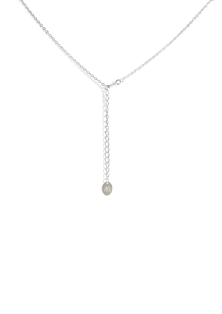 The Sunbeam Pearl Silver Necklace - Molten Store