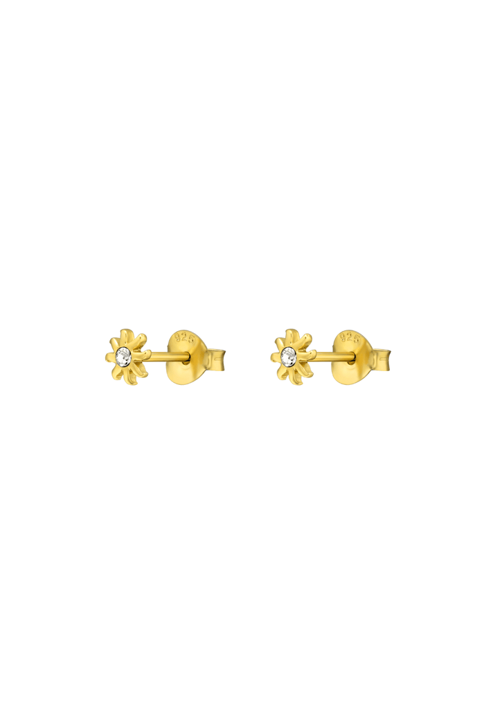 The Sundance 14ct Gold Vermeil Stud Earrings - Molten Store