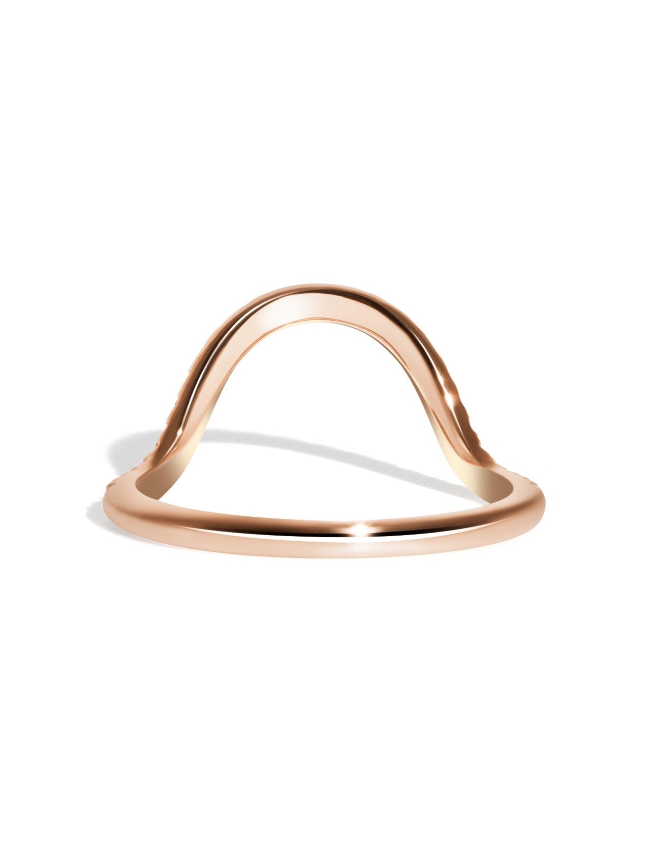 The Swoon Sapphire Band Rose Gold - Molten Store