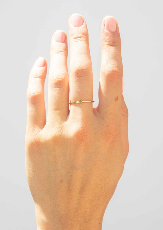 The Teeny Star 14ct Gold Filled Ring - Molten Store