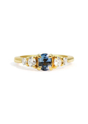 The Vera Ring with 1.01ct Oval Ceylon Sapphire - Molten Store