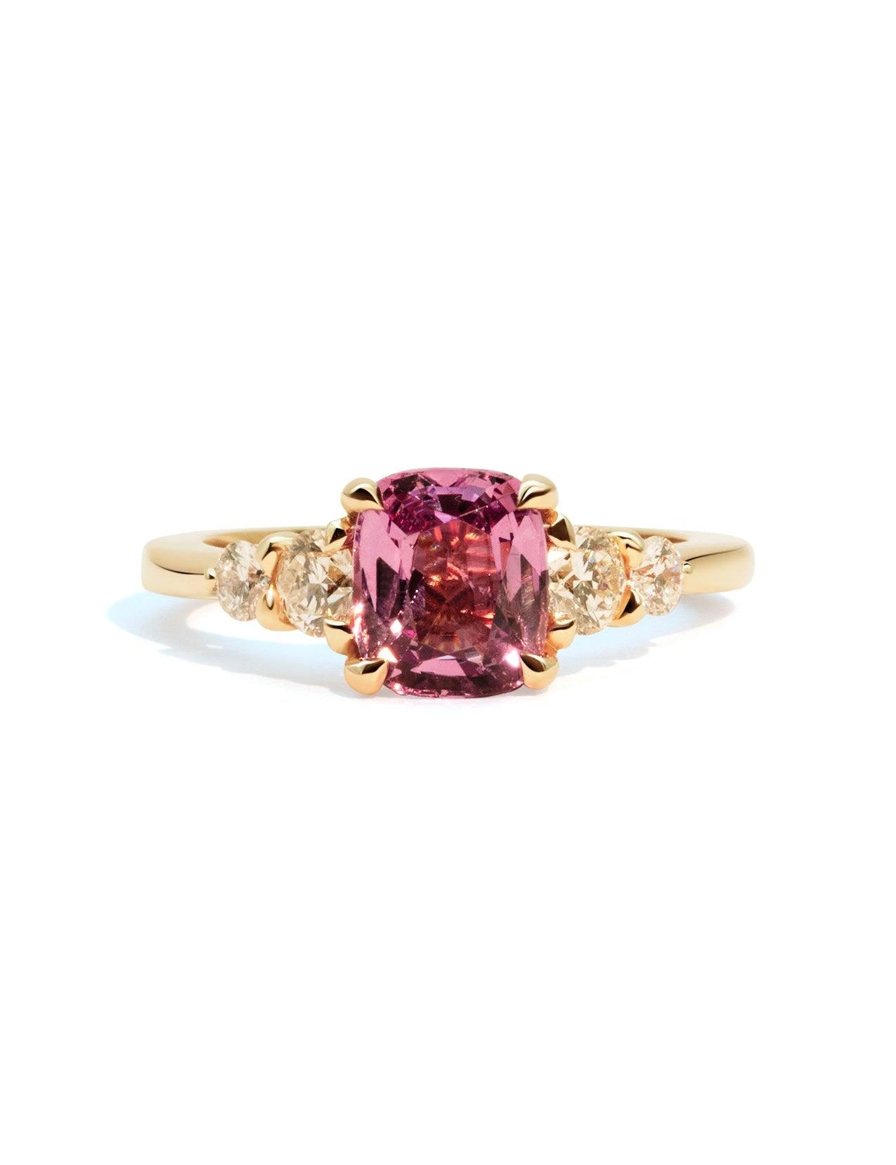 The Vera Ring with 1.94ct Cushion Spinel - Molten Store