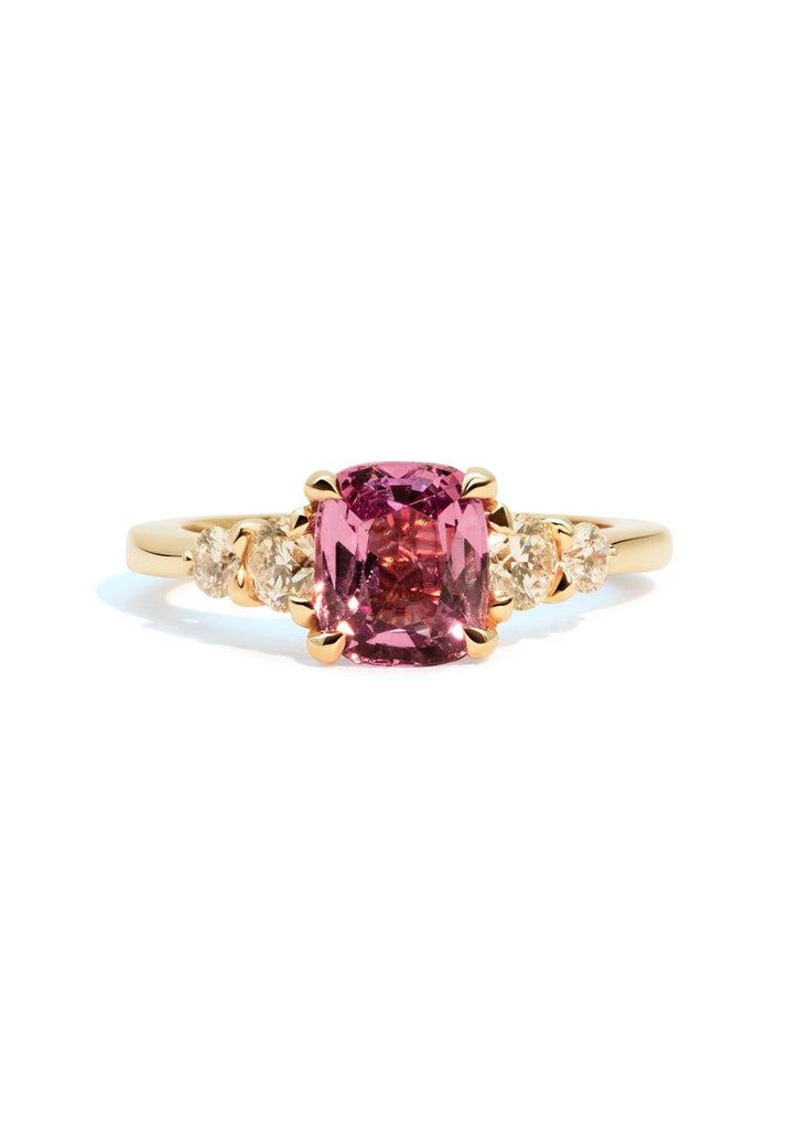 The Vera Ring with 1.94ct Cushion Spinel - Molten Store